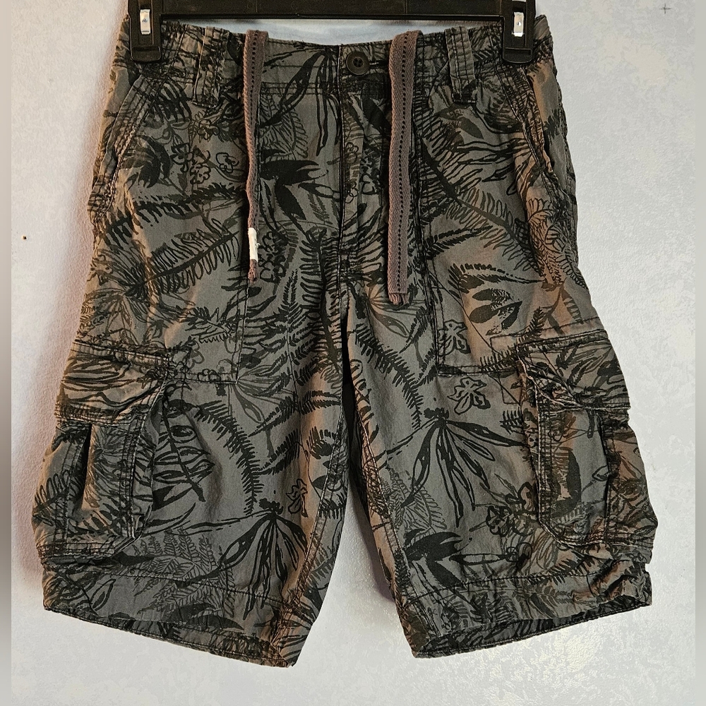 🟡 AEROPOSTALE Mens Patterned Cargo Shorts 27